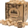 2Kgs allume-feu laine de bois et cire 100% naturel(160 à 170)