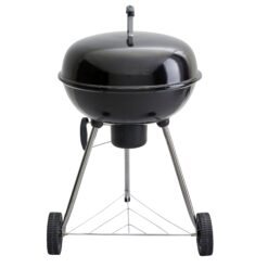 Barbecue charbon de bois NATERIAL Phoenix alpha ii – Acier robuste, 6 à 10 convives, cuve garantie 5 ans