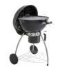 Barbecue charbon de bois 57 cm Phoenix beta III NATERIAL – Fumoir intégré, acier robuste, 6 à 10 convives