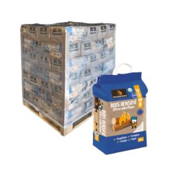 Bûches compressées bois résineux, WOODSTOCK, sac de 12 kg