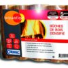 Bûches compressées EQUATION sac 5 bûches 25 cm