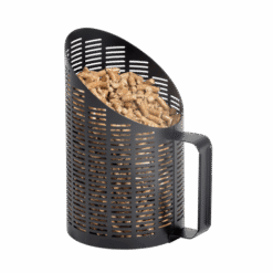 Pelle à granulés en acier Dixneuf Pulse noire – Indispensable & anti-poussières – Capacité 850 g