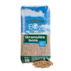 Granulés de bois EO2 premium – Sac de 15kg