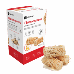Allume-feux laine de bois Flam’express