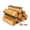 Bois de chauffage Demi-Sec - Bûche de 30 cm