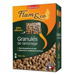 Granulés de ramonage 3 kg FLAM & CO boîte carton