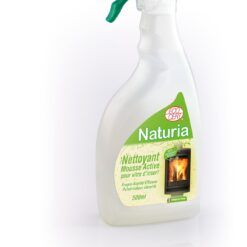 Nettoyant mousse pour vitres d'inserts NATURIA 500 ml – Écologique & sans rinçage