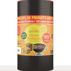 Allume-feu solide 120 pièces – Certifié FSC, fabrication Bulgarie, garantie 10 ans