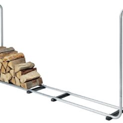 Range-bûches modulable Wolfcraft réglable 2,34 m – Acier inoxydable – Garantie 10 ans