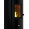Poêle à granulés FREEPOINT Chrome dark gold rouille 5.5 kW – Design exclusif & haute performance – A+