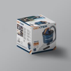 Aspirateur électrique vide cendre 1000W 17L DEXTER – Puissant & filtration HEPA